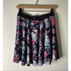 Kidpik Floral Elastic Waistband Skirt Size XL (14)